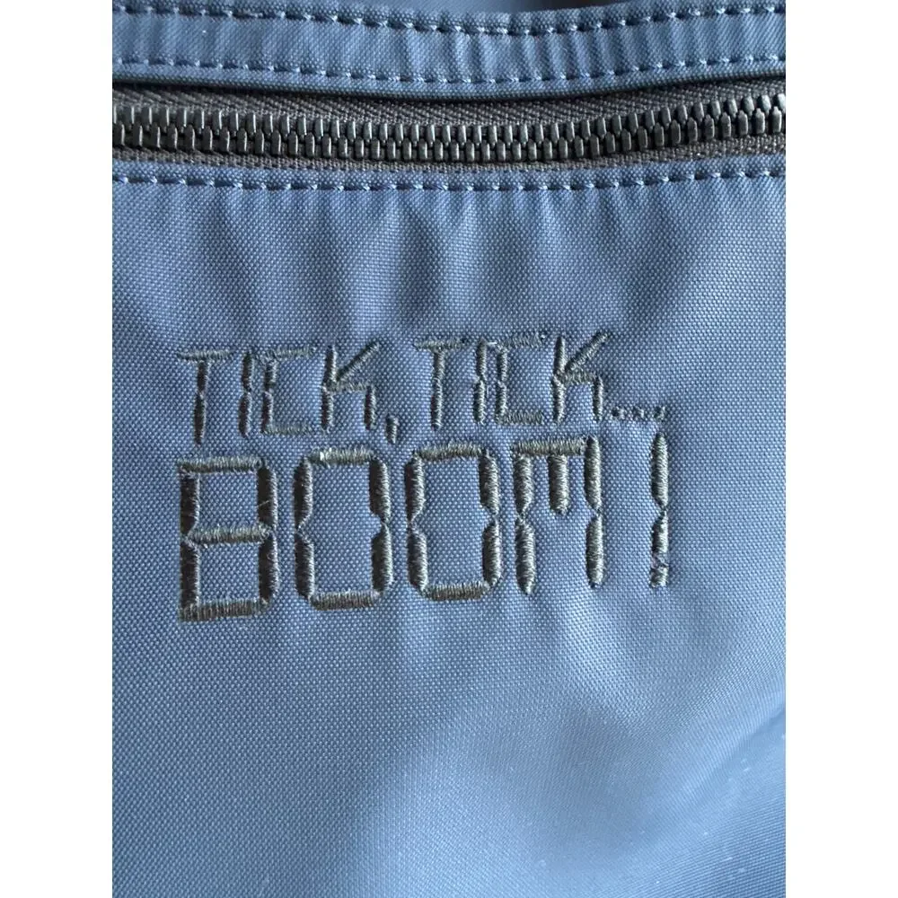 AWAY Tick Tick Boom Travel Duffel Bag in Navy & Black
